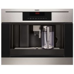 AEG PE4543-M Fully-Automatic Built-In Compact Coffee Machine in Anti-Fingerprint Stainless Steel